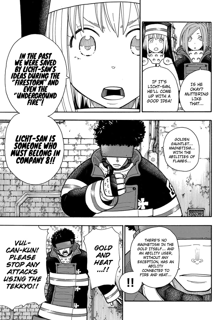 Enen no Shouboutai Chapter 184 page 6 - Chapter 184: Gold's Secrets