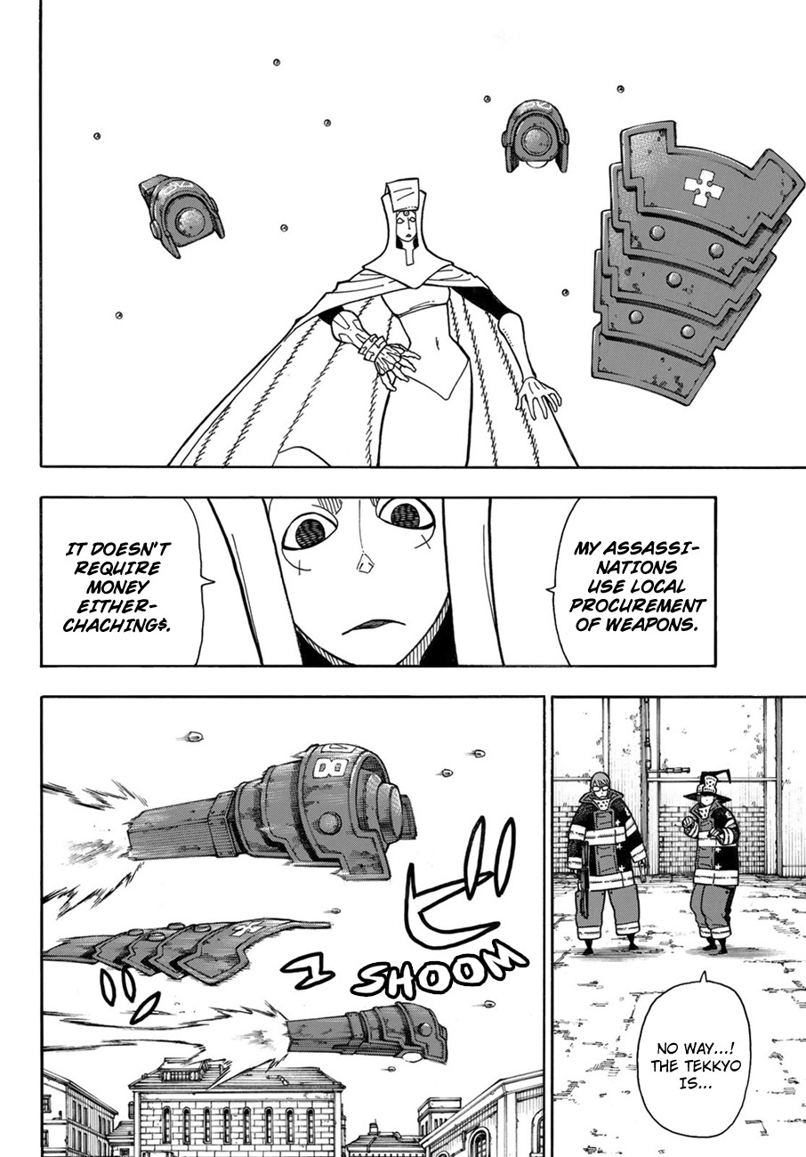 Enen no Shouboutai Chapter 184 page 9 - Chapter 184: Gold's Secrets