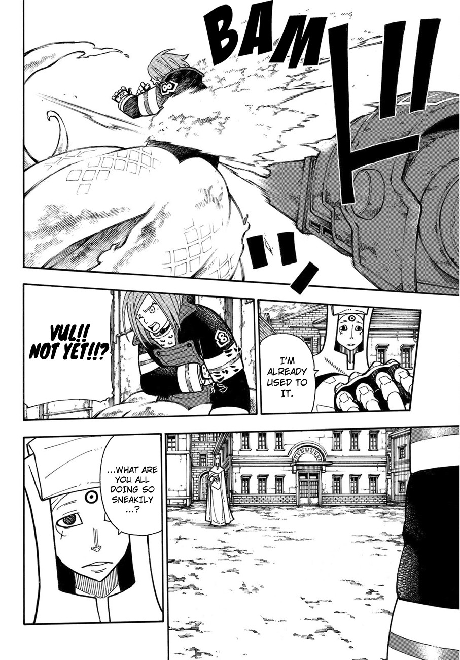 Enen no Shouboutai Chapter 185 page 14 - Chapter 185: Combat Experiment