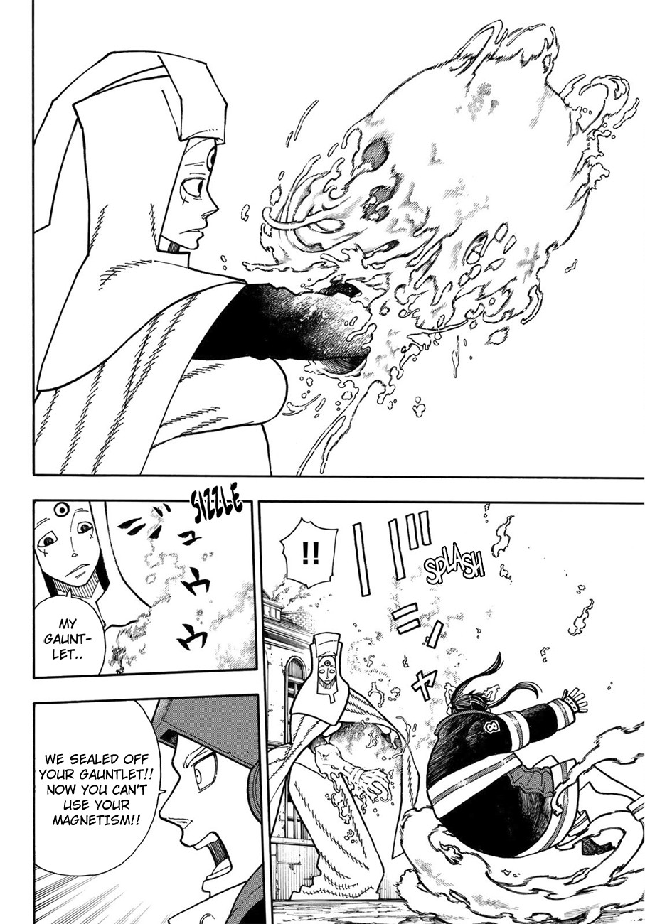 Enen no Shouboutai Chapter 185 page 18 - Chapter 185: Combat Experiment