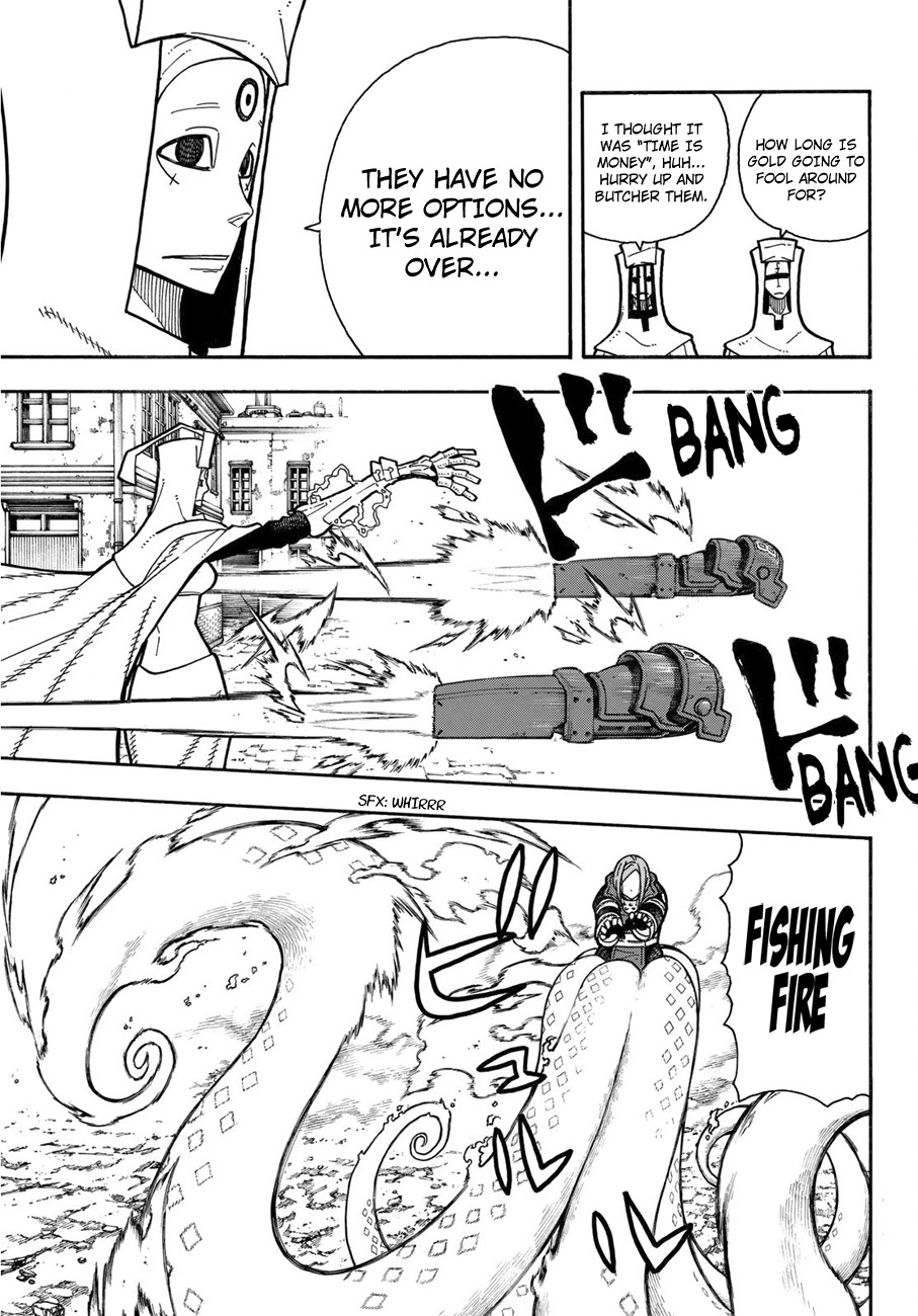 Enen no Shouboutai Chapter 185 page 5 - Chapter 185: Combat Experiment