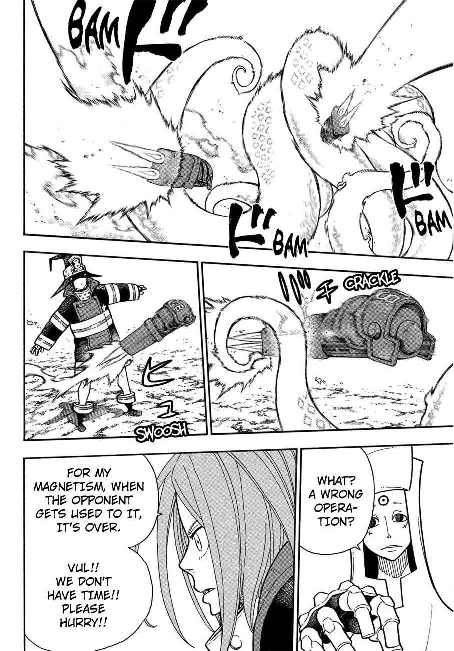 Enen no Shouboutai Chapter 185 page 6 - Chapter 185: Combat Experiment