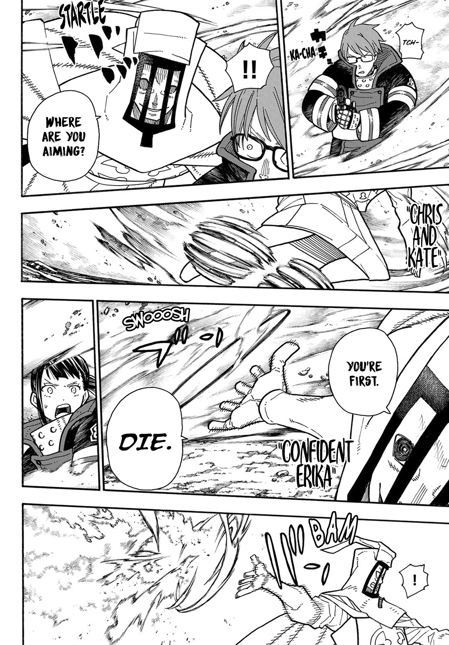 Enen no Shouboutai Chapter 186 page 11 - Chapter 186: A Chance Meeting With an Old Enemy