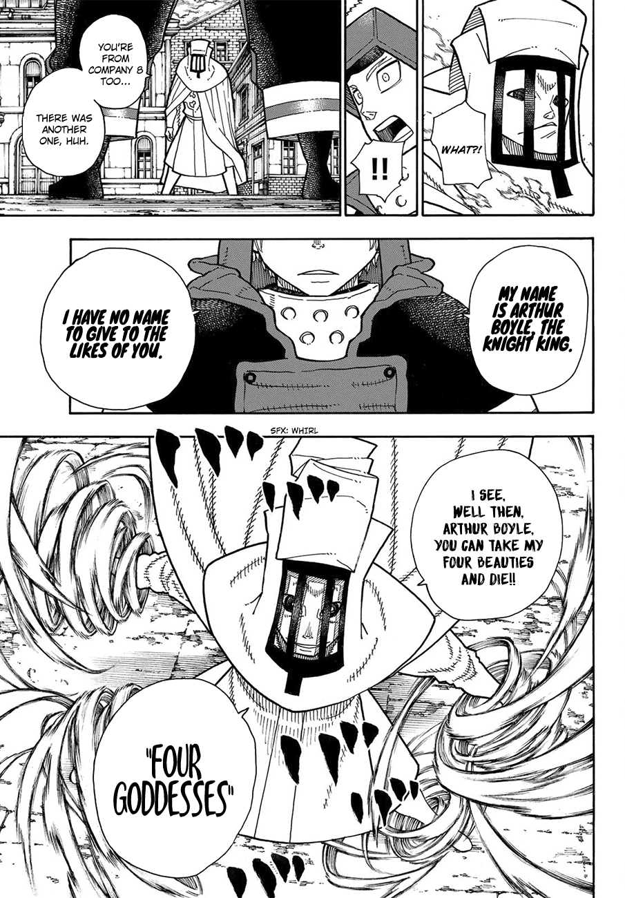Enen no Shouboutai Chapter 186 page 12 - Chapter 186: A Chance Meeting With an Old Enemy