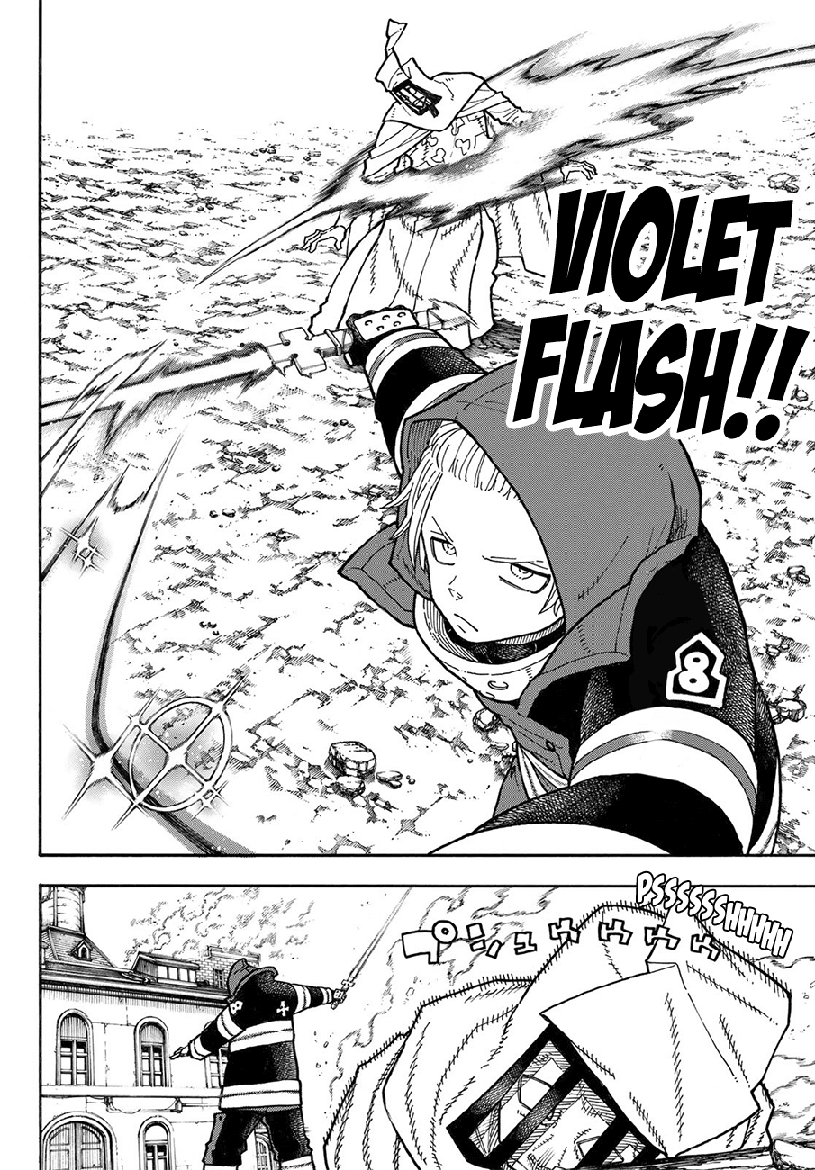 Enen no Shouboutai Chapter 186 page 13 - Chapter 186: A Chance Meeting With an Old Enemy