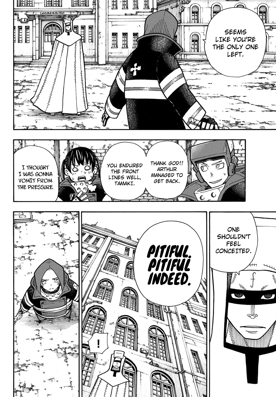 Enen no Shouboutai Chapter 186 page 15 - Chapter 186: A Chance Meeting With an Old Enemy