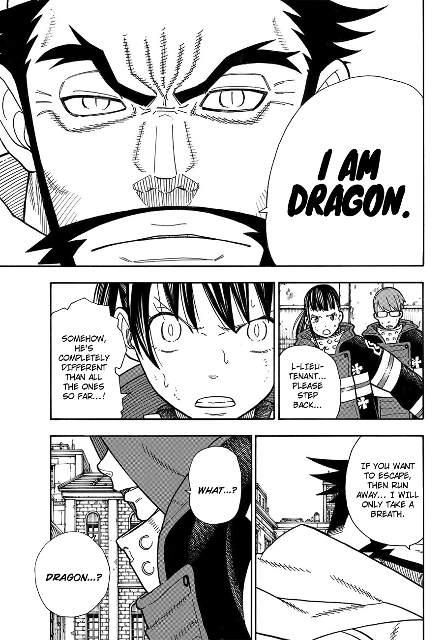 Enen no Shouboutai Chapter 186 page 18 - Chapter 186: A Chance Meeting With an Old Enemy