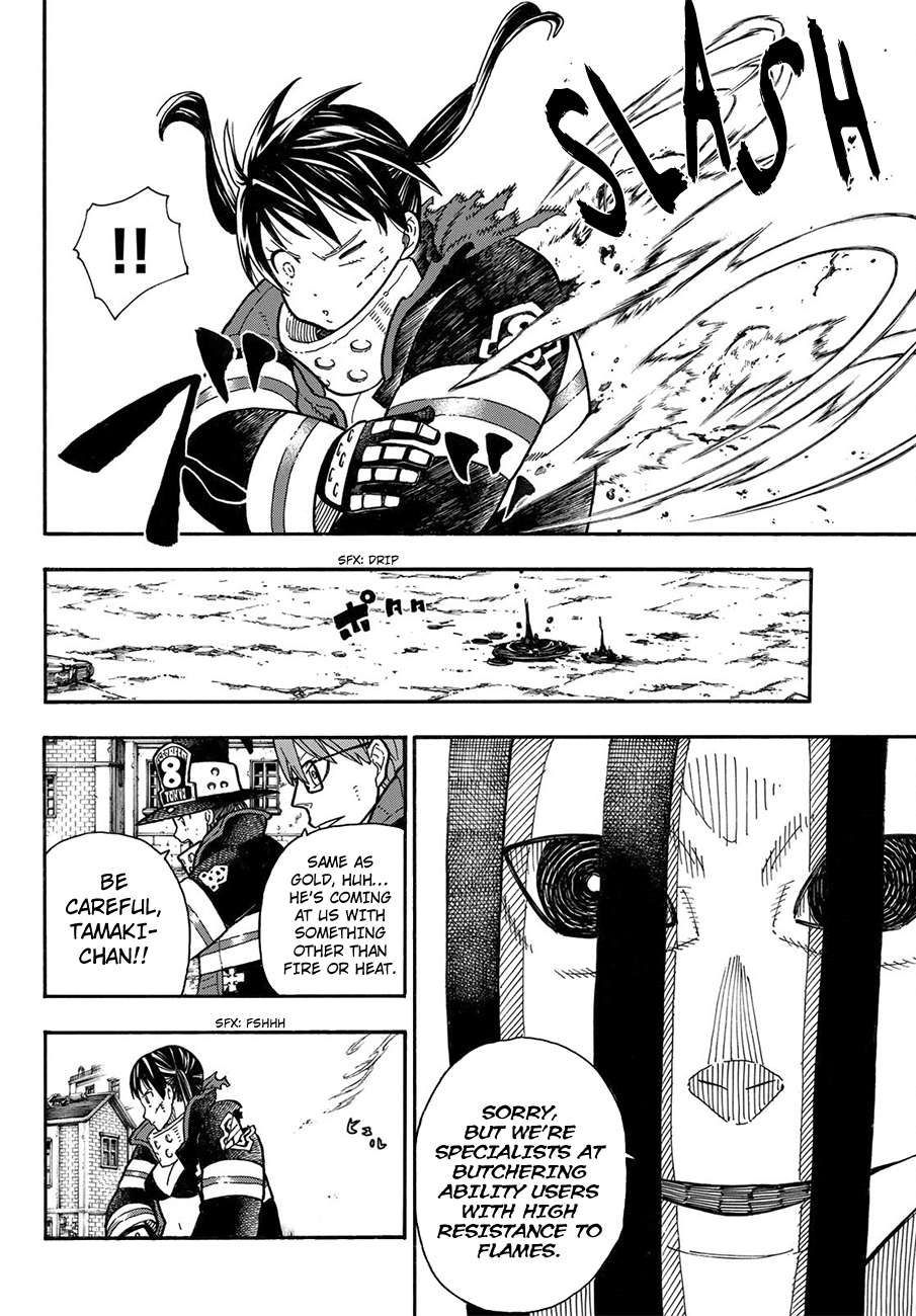 Enen no Shouboutai Chapter 186 page 9 - Chapter 186: A Chance Meeting With an Old Enemy