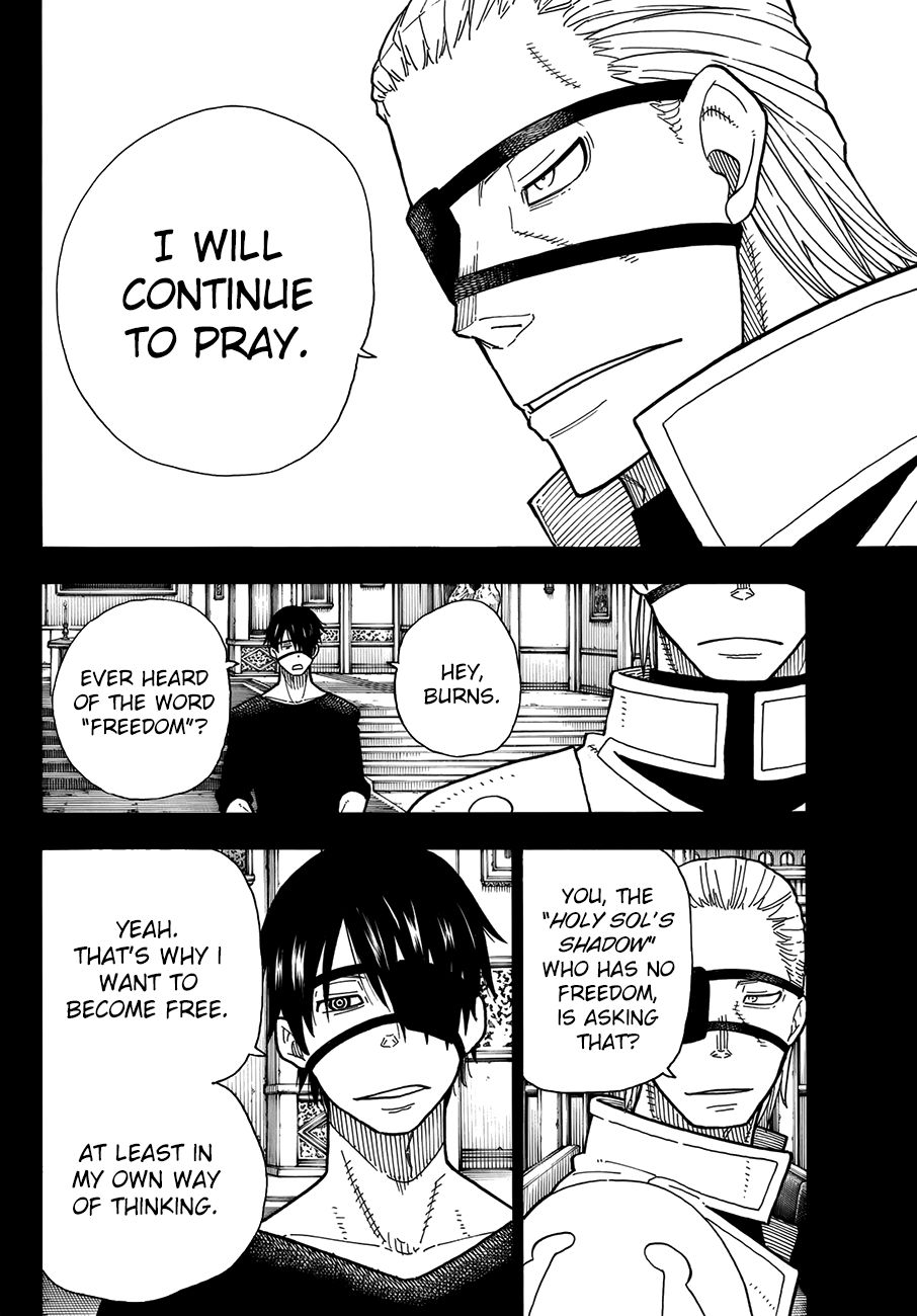 Enen no Shouboutai Chapter 187 page 10 - Chapter 187: End of a prayer