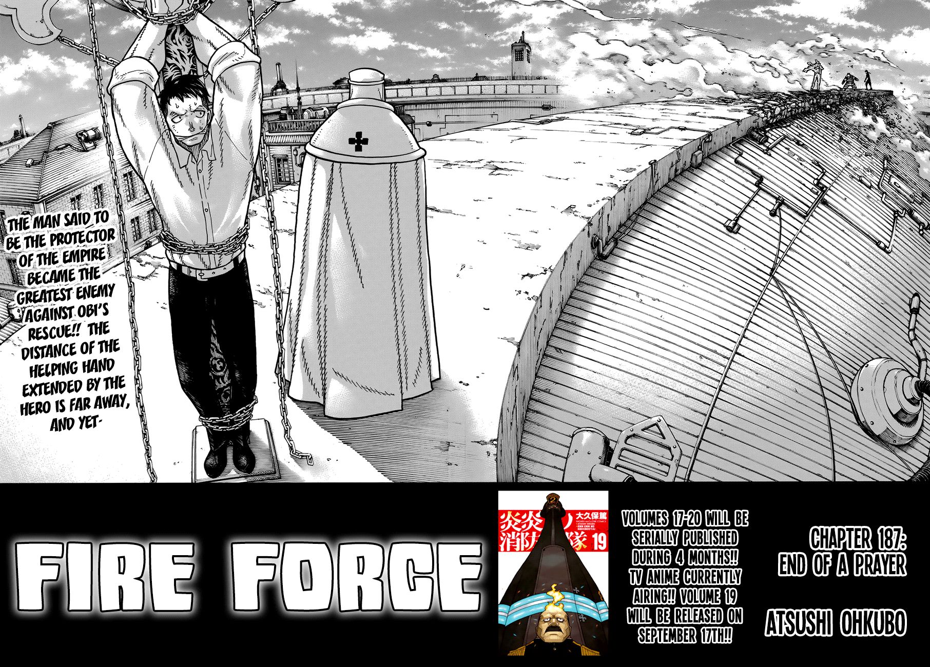 Enen no Shouboutai Chapter 187 page 3 - Chapter 187: End of a prayer
