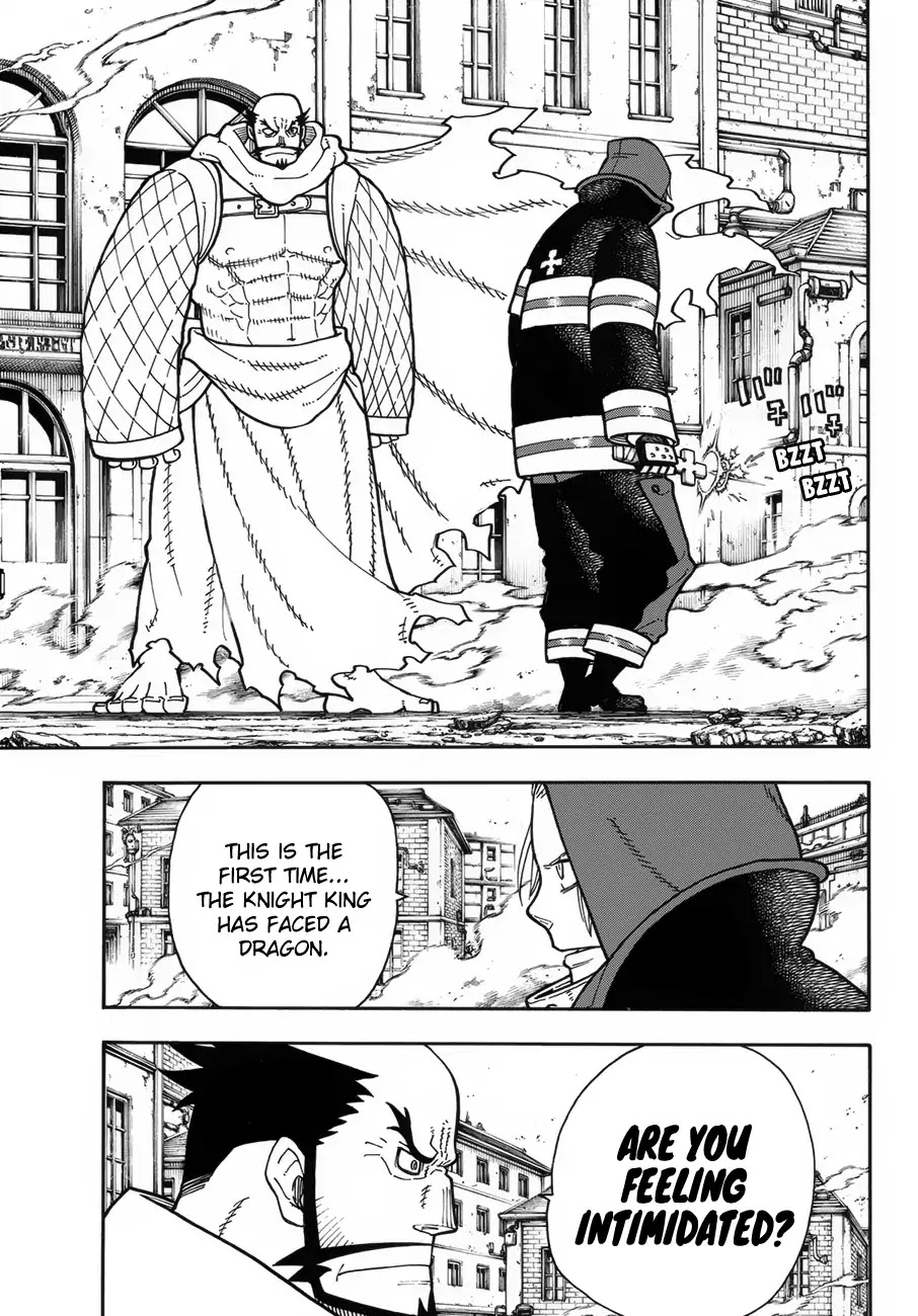 Enen no Shouboutai Chapter 188 page 12 - Chapter 188: Armour of Steel