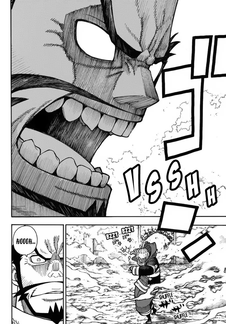 Enen no Shouboutai Chapter 188 page 15 - Chapter 188: Armour of Steel