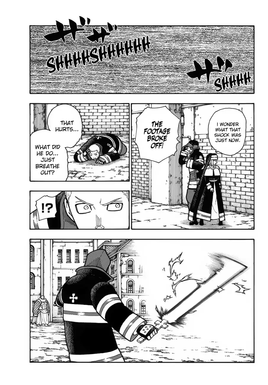 Enen no Shouboutai Chapter 188 page 18 - Chapter 188: Armour of Steel