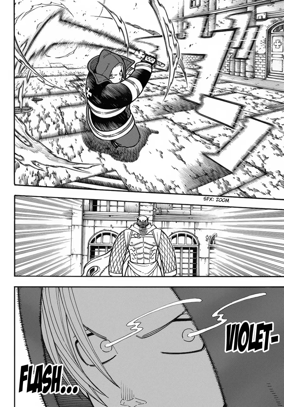 Enen no Shouboutai Chapter 188 page 19 - Chapter 188: Armour of Steel