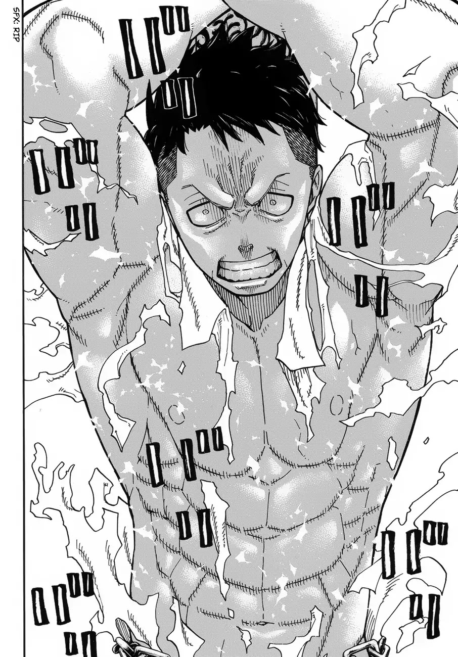 Enen no Shouboutai Chapter 188 page 5 - Chapter 188: Armour of Steel