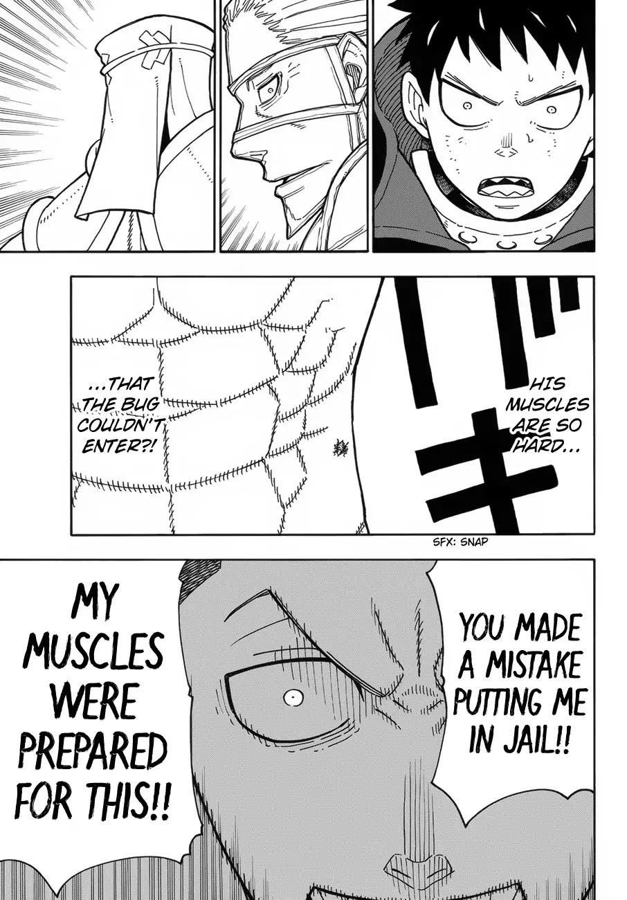 Enen no Shouboutai Chapter 188 page 6 - Chapter 188: Armour of Steel