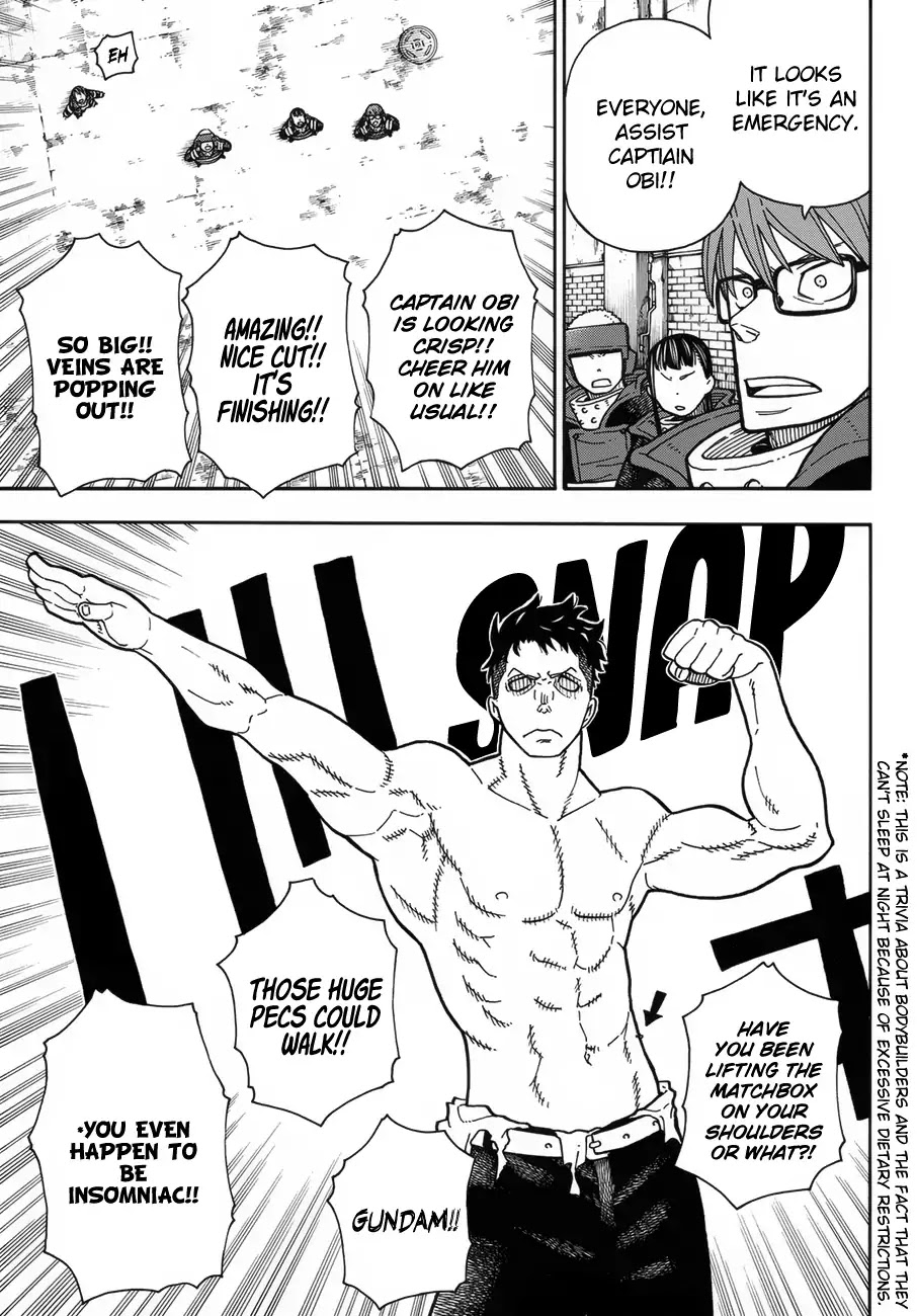 Enen no Shouboutai Chapter 188 page 8 - Chapter 188: Armour of Steel