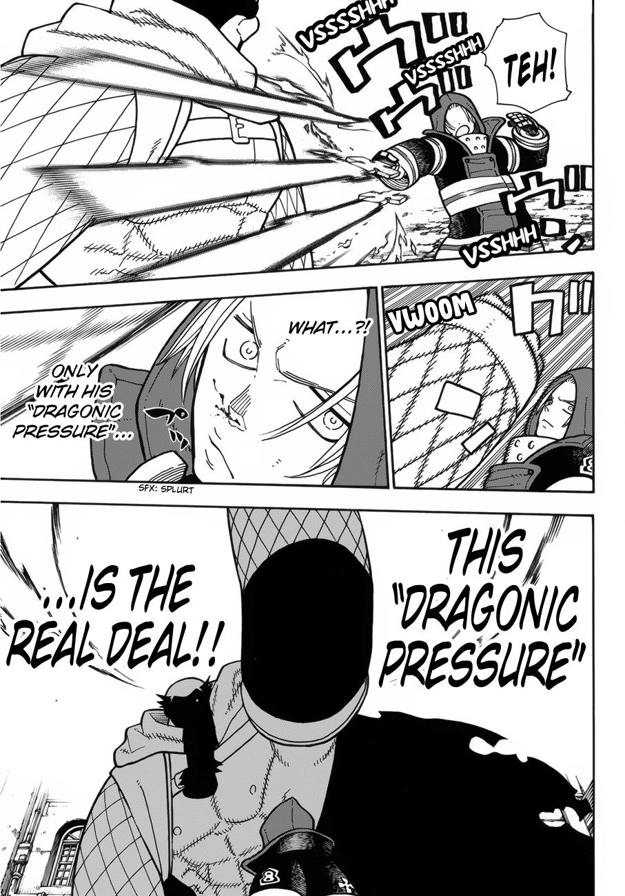 Enen no Shouboutai Chapter 189 page 10 - Chapter 189: The Dragon and the Knight