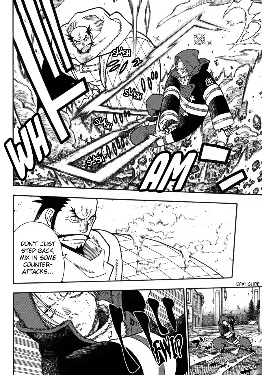 Enen no Shouboutai Chapter 189 page 11 - Chapter 189: The Dragon and the Knight