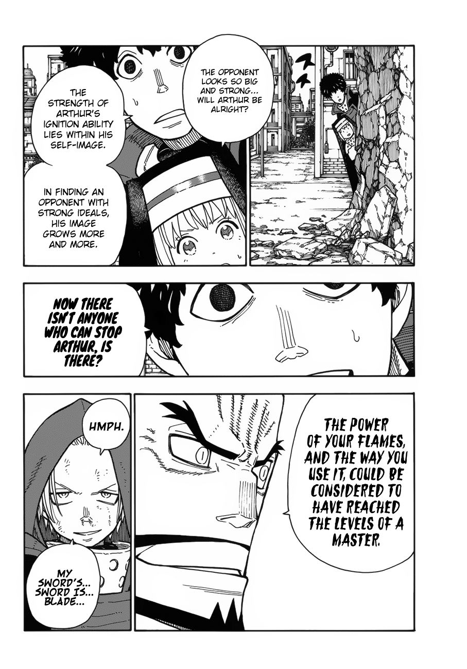 Enen no Shouboutai Chapter 189 page 13 - Chapter 189: The Dragon and the Knight
