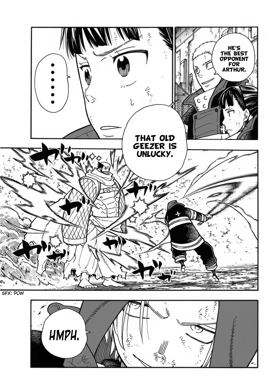 Enen no Shouboutai Chapter 189 page 14 - Chapter 189: The Dragon and the Knight
