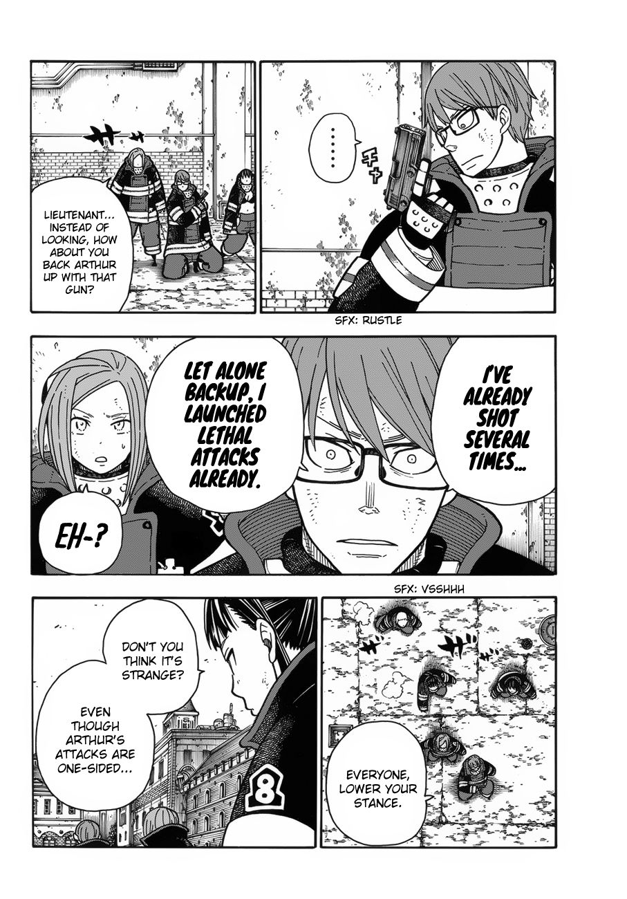 Enen no Shouboutai Chapter 189 page 15 - Chapter 189: The Dragon and the Knight