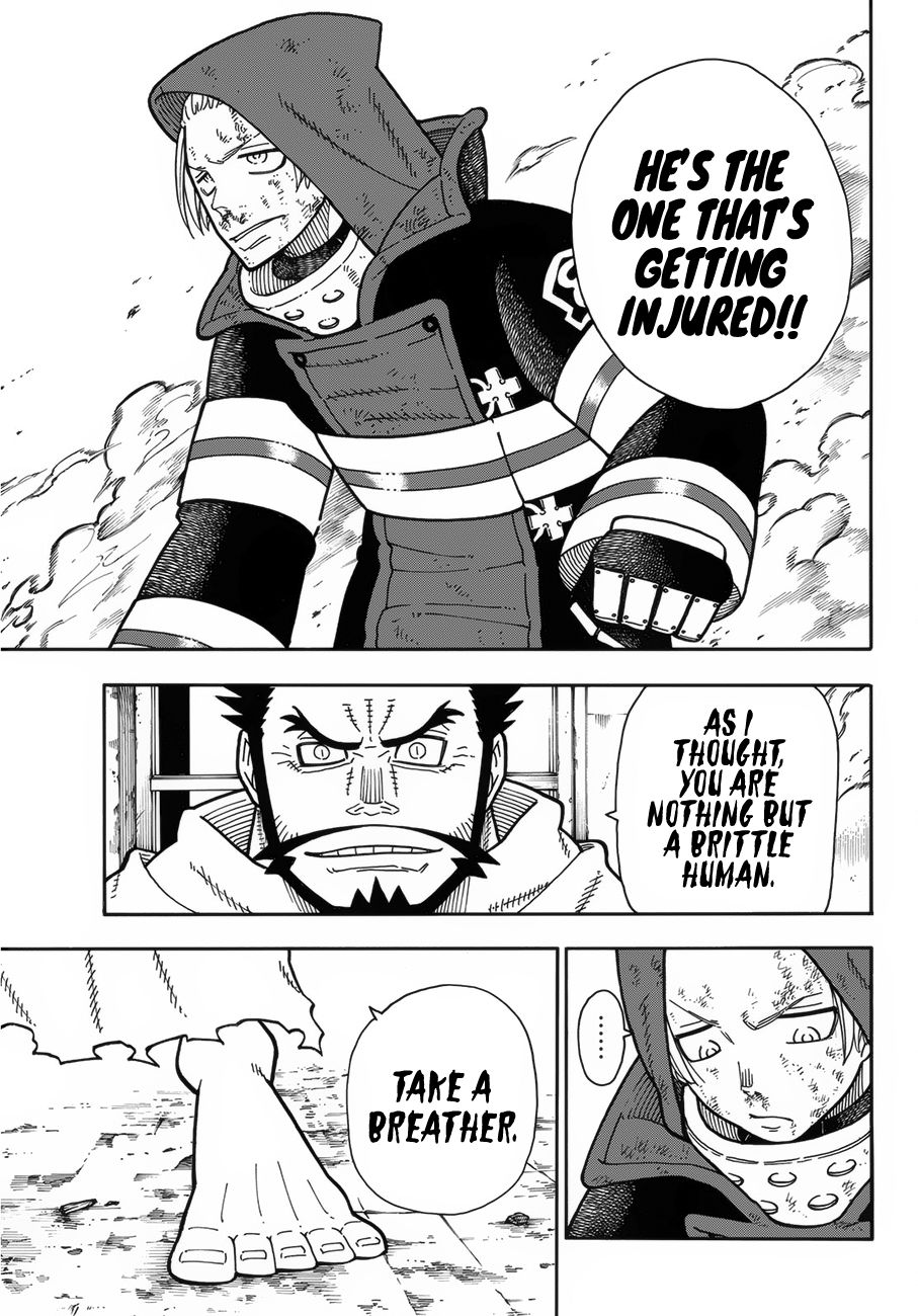 Enen no Shouboutai Chapter 189 page 16 - Chapter 189: The Dragon and the Knight