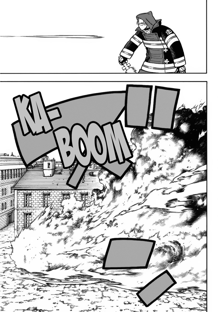 Enen no Shouboutai Chapter 189 page 18 - Chapter 189: The Dragon and the Knight