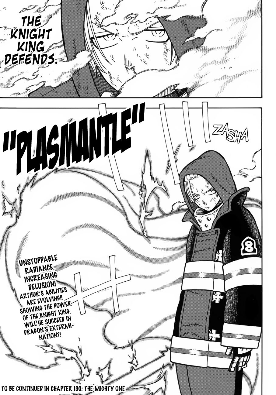 Enen no Shouboutai Chapter 189 page 20 - Chapter 189: The Dragon and the Knight