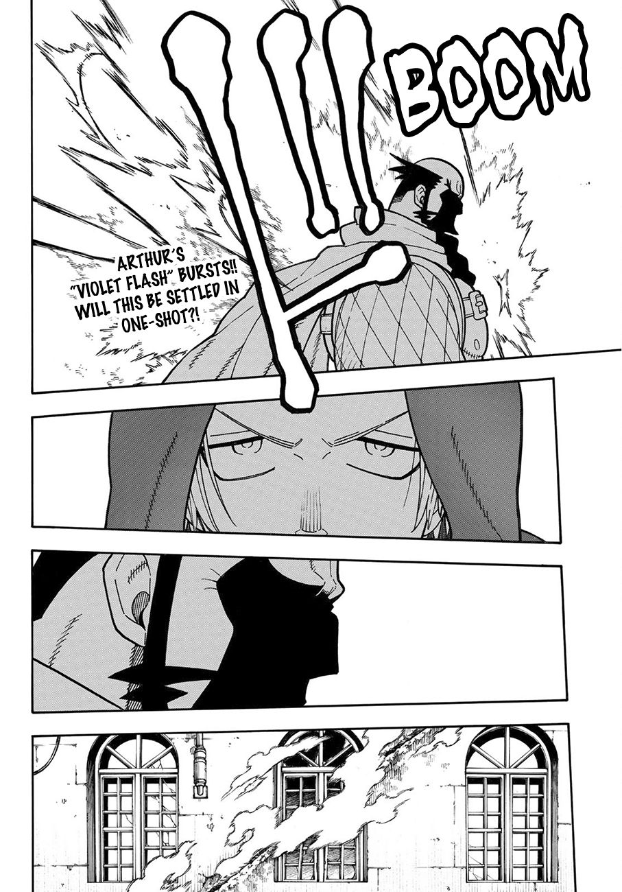 Enen no Shouboutai Chapter 189 page 3 - Chapter 189: The Dragon and the Knight