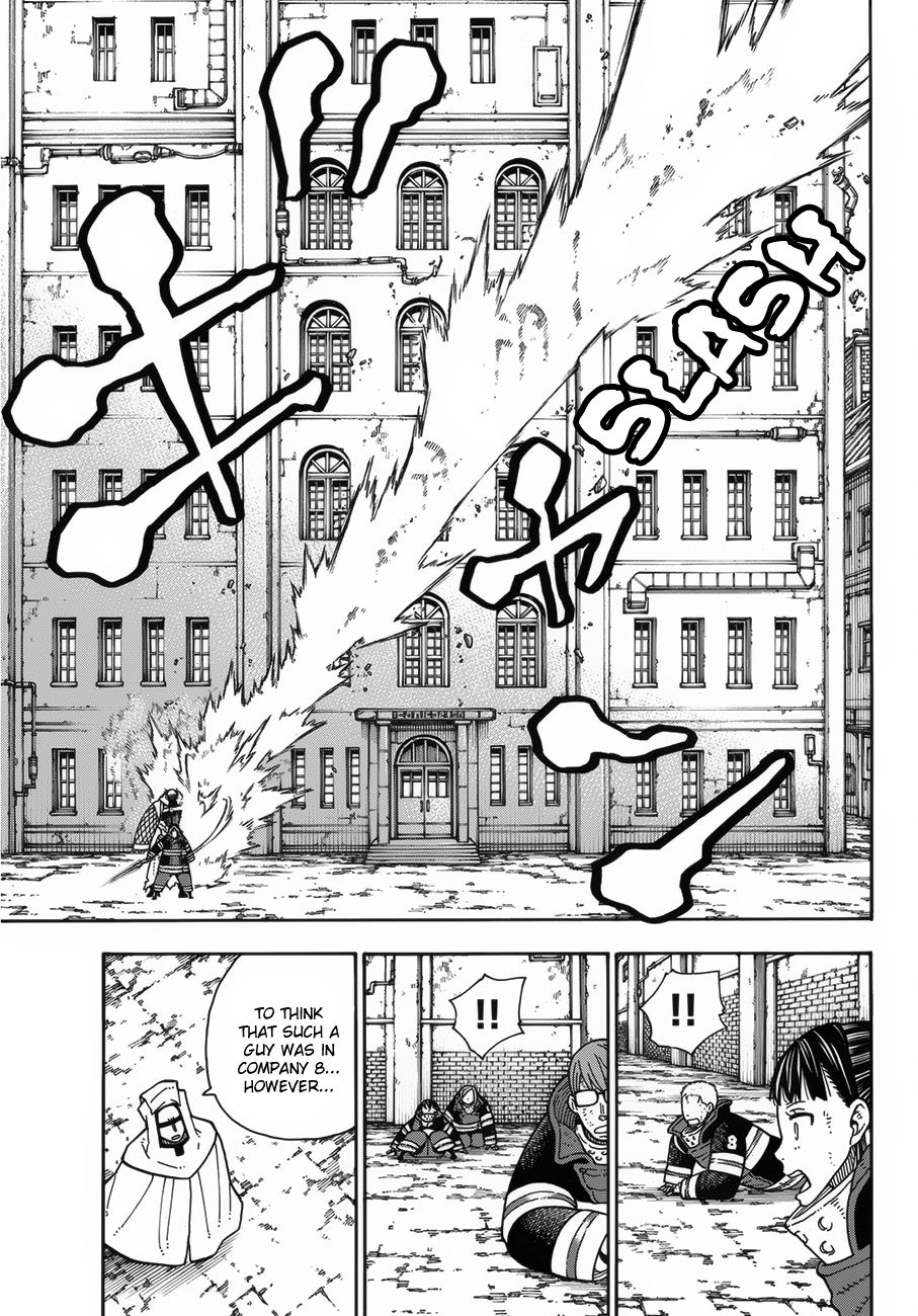 Enen no Shouboutai Chapter 189 page 4 - Chapter 189: The Dragon and the Knight