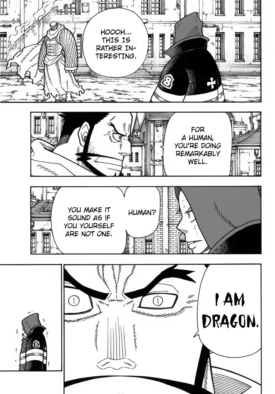 Enen no Shouboutai Chapter 189 page 8 - Chapter 189: The Dragon and the Knight