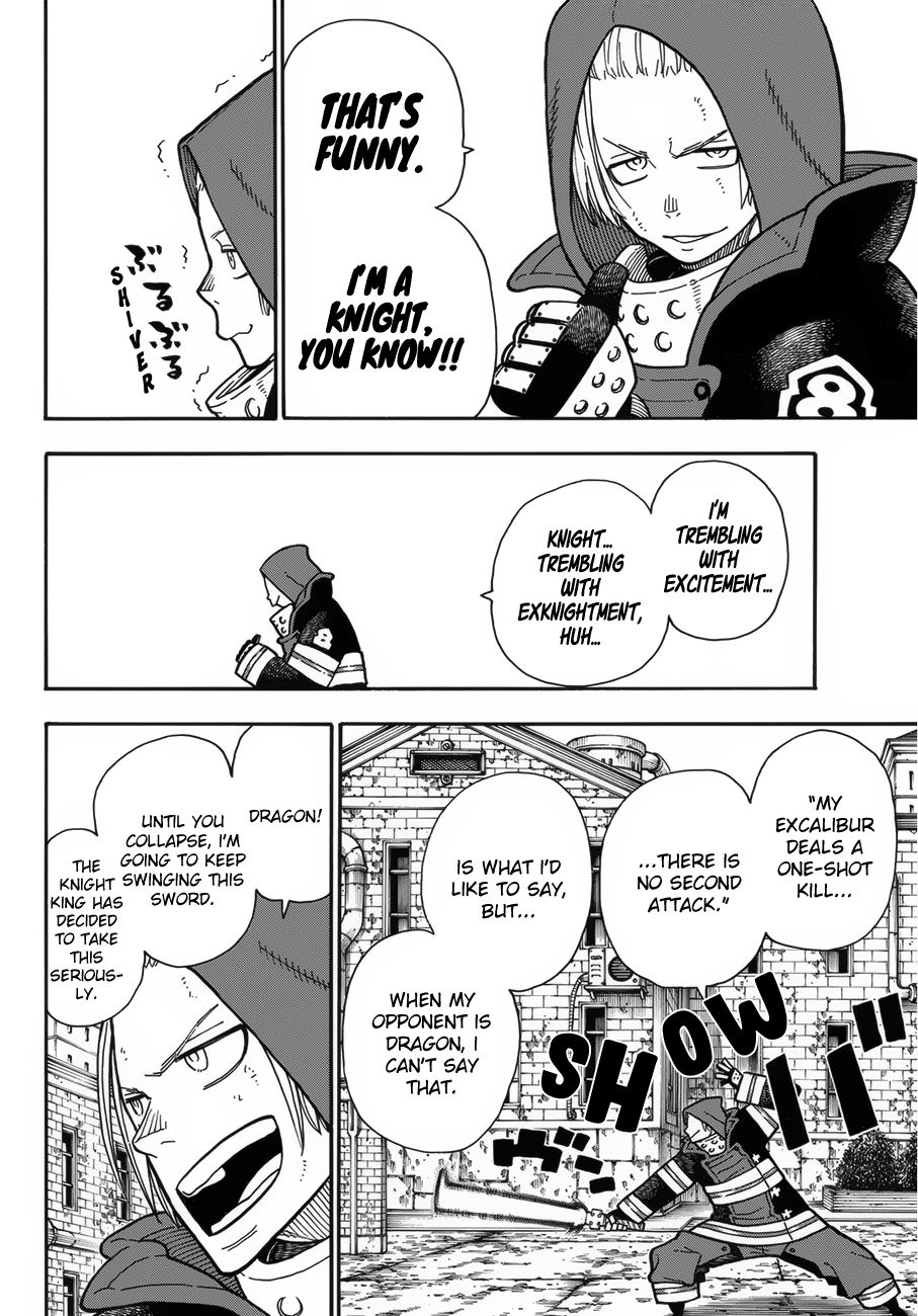 Enen no Shouboutai Chapter 189 page 9 - Chapter 189: The Dragon and the Knight
