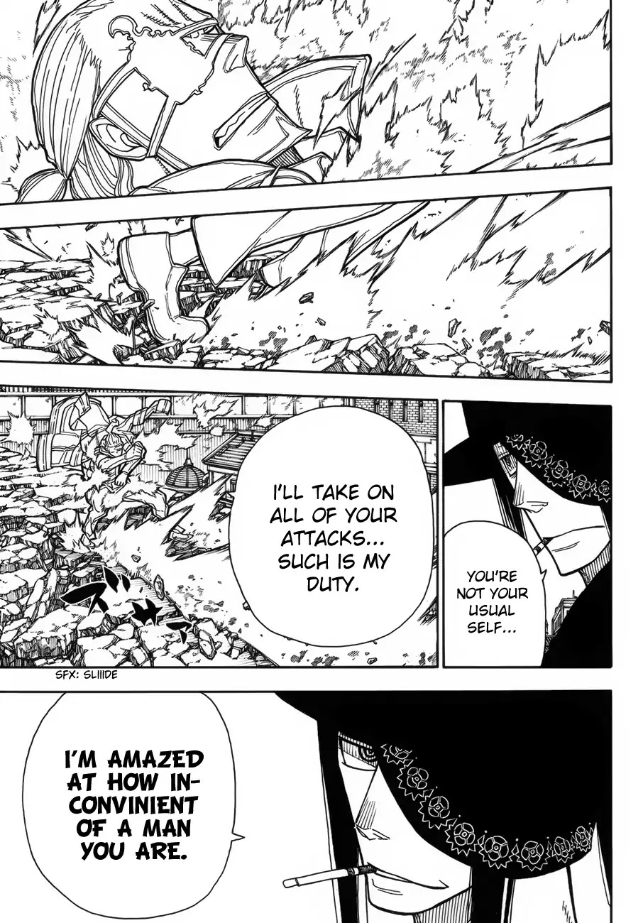 Enen no Shouboutai Chapter 191 page 10 - Chapter 191: Senior and Junior
