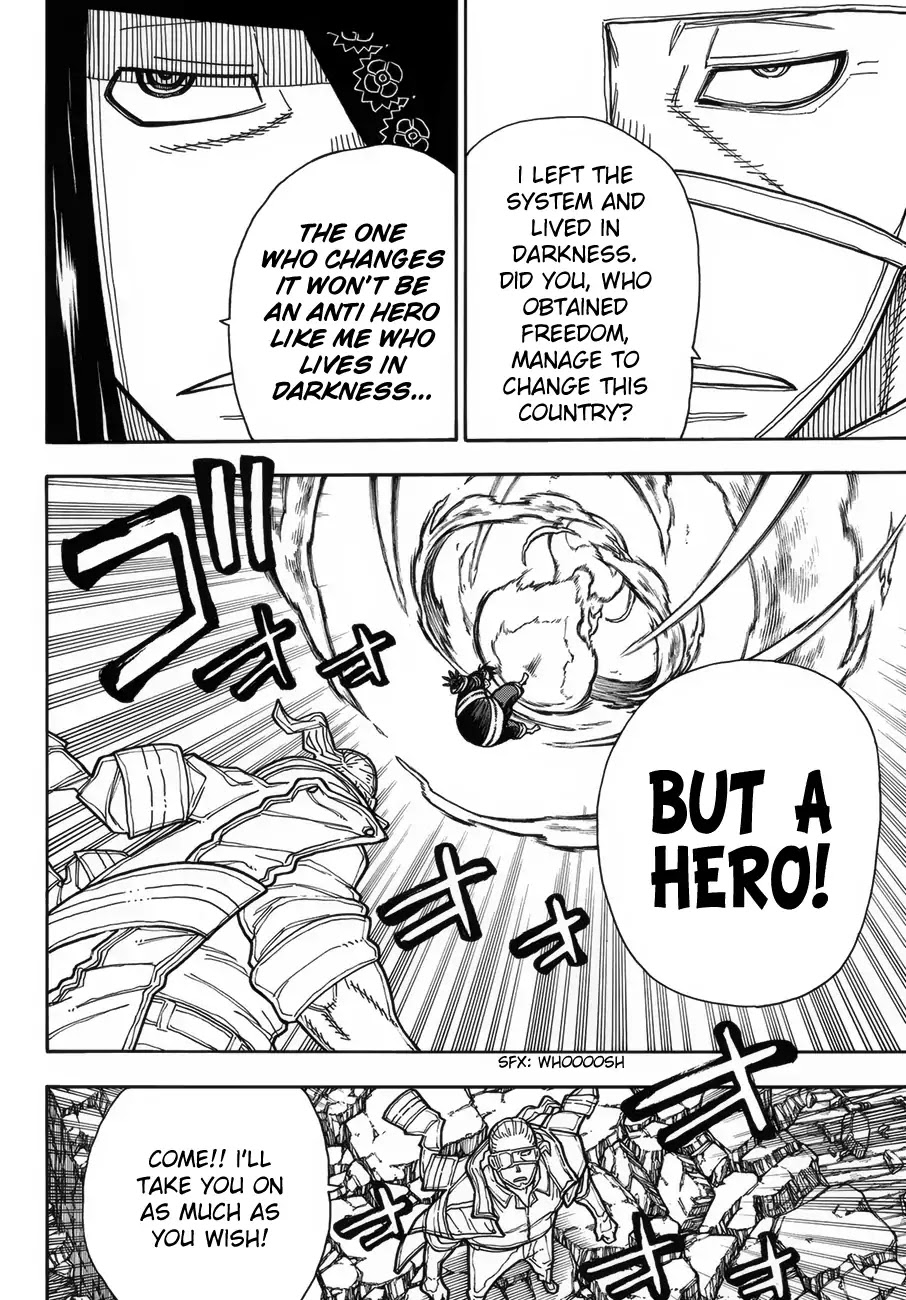 Enen no Shouboutai Chapter 191 page 11 - Chapter 191: Senior and Junior