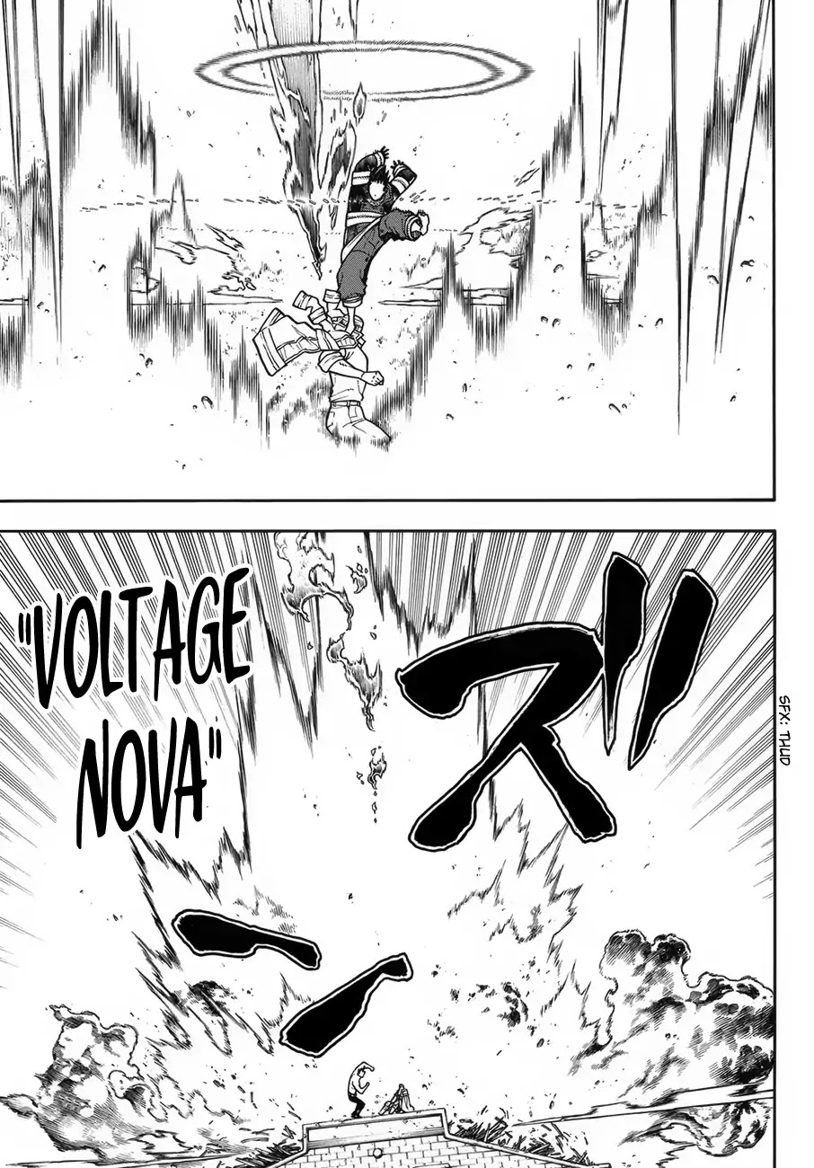 Enen no Shouboutai Chapter 191 page 12 - Chapter 191: Senior and Junior