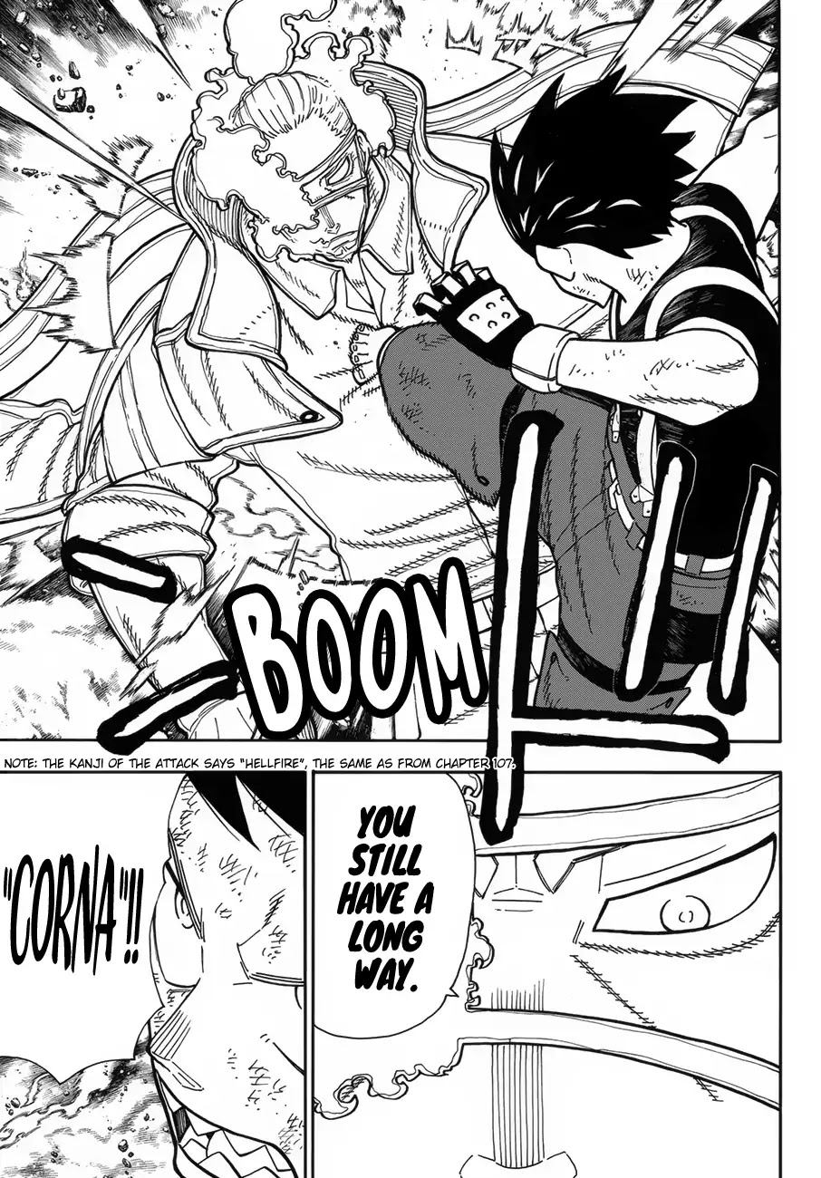 Enen no Shouboutai Chapter 191 page 16 - Chapter 191: Senior and Junior