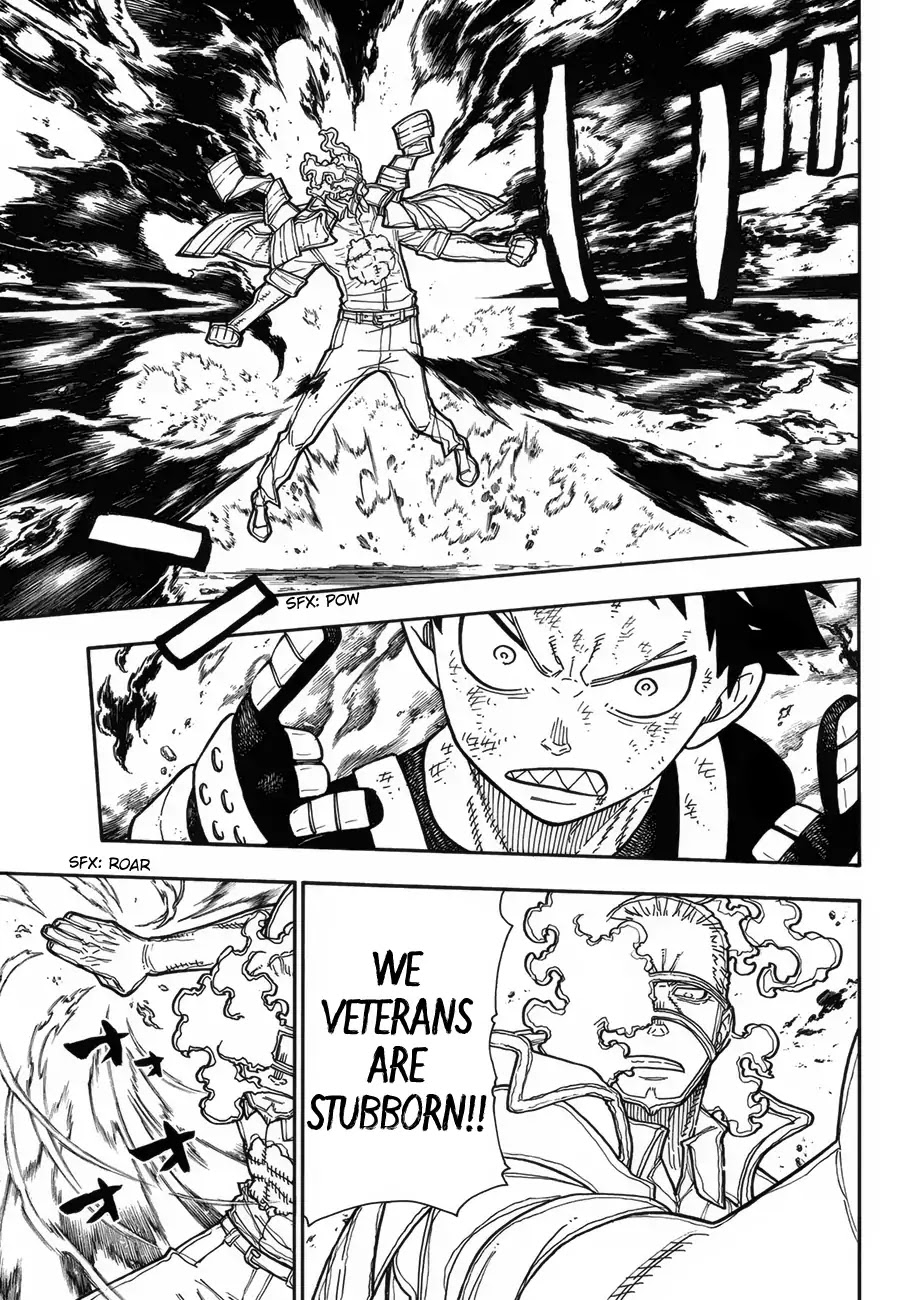 Enen no Shouboutai Chapter 191 page 18 - Chapter 191: Senior and Junior