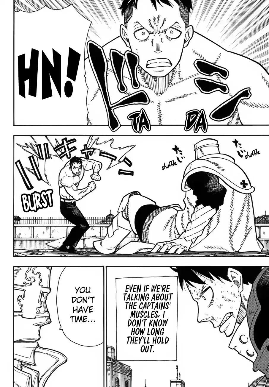 Enen no Shouboutai Chapter 191 page 7 - Chapter 191: Senior and Junior