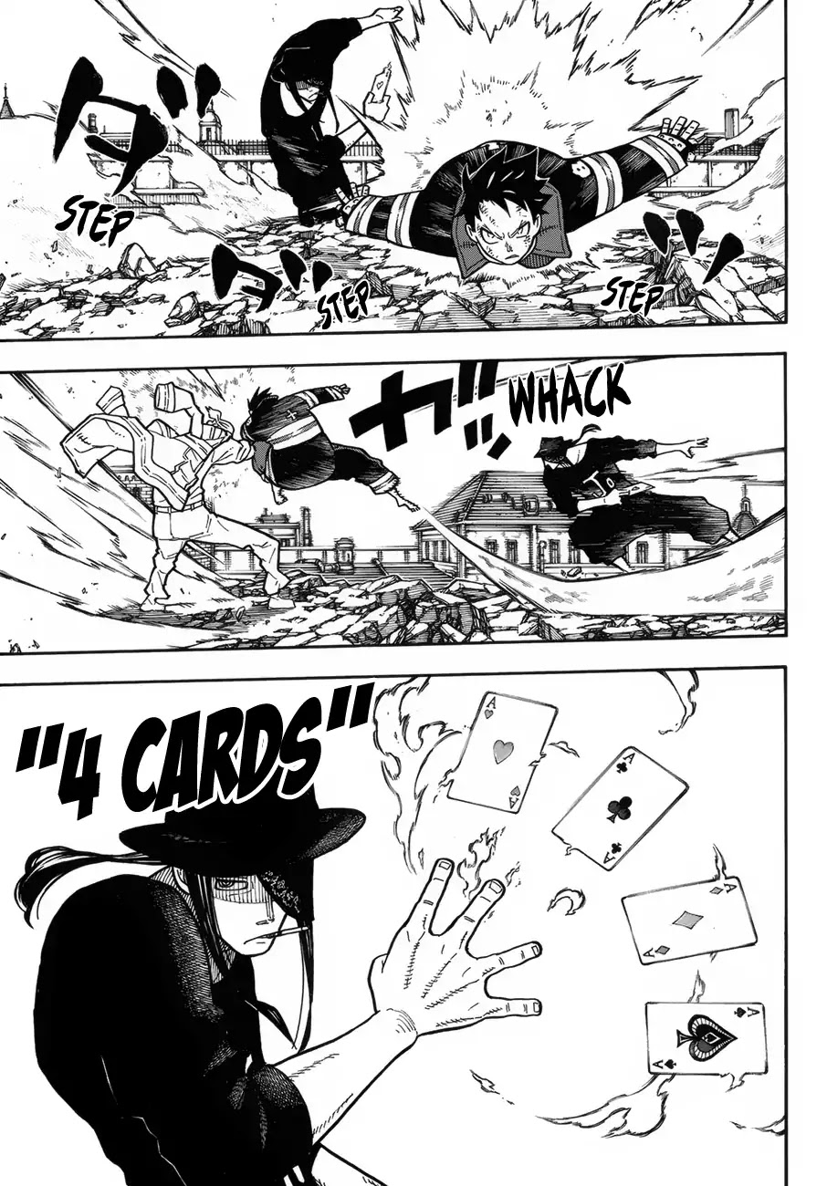 Enen no Shouboutai Chapter 191 page 8 - Chapter 191: Senior and Junior