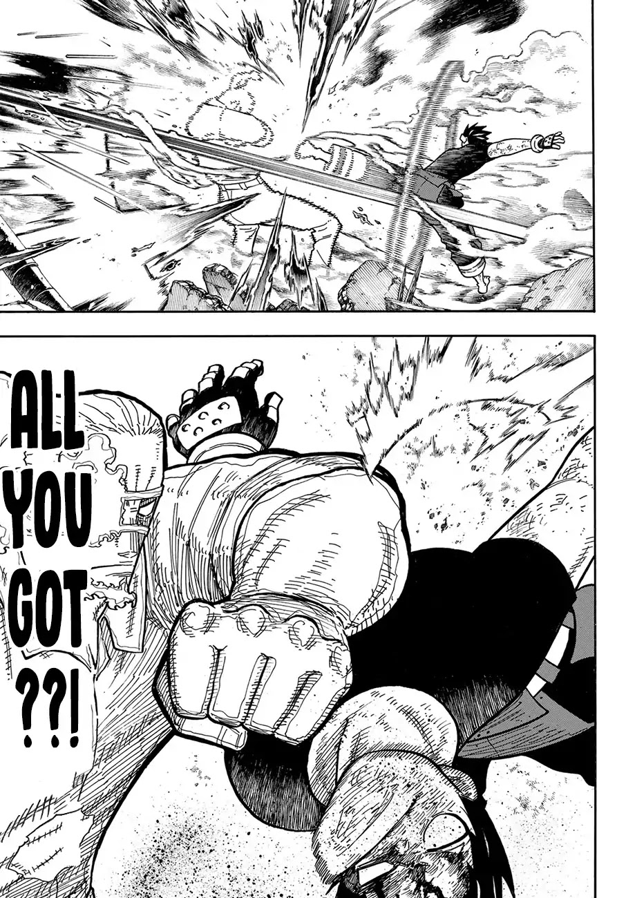 Enen no Shouboutai Chapter 192 page 12 - Chapter 192: Stick to Your Guns