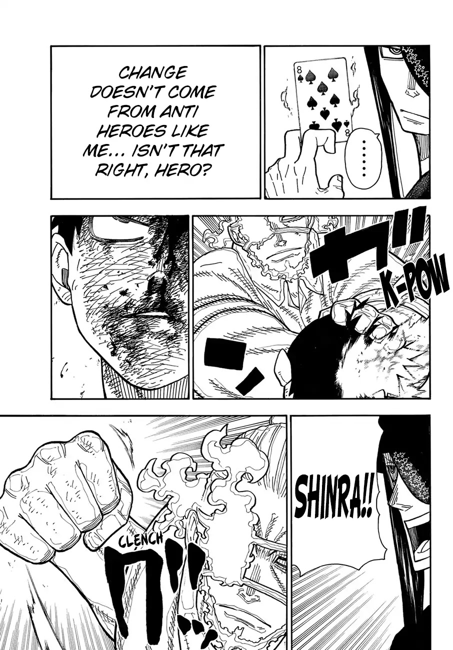 Enen no Shouboutai Chapter 192 page 14 - Chapter 192: Stick to Your Guns