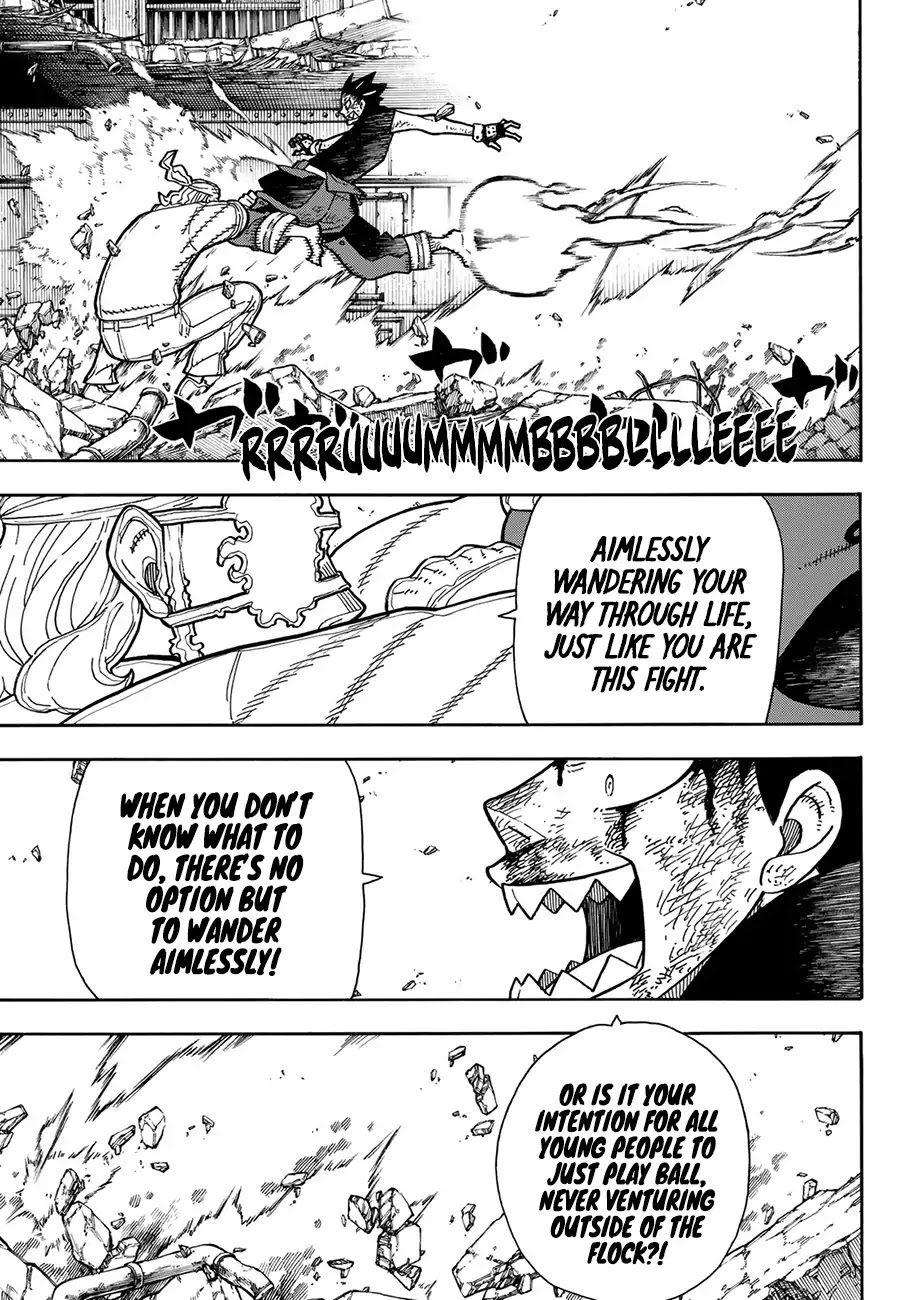 Enen no Shouboutai Chapter 192 page 18 - Chapter 192: Stick to Your Guns