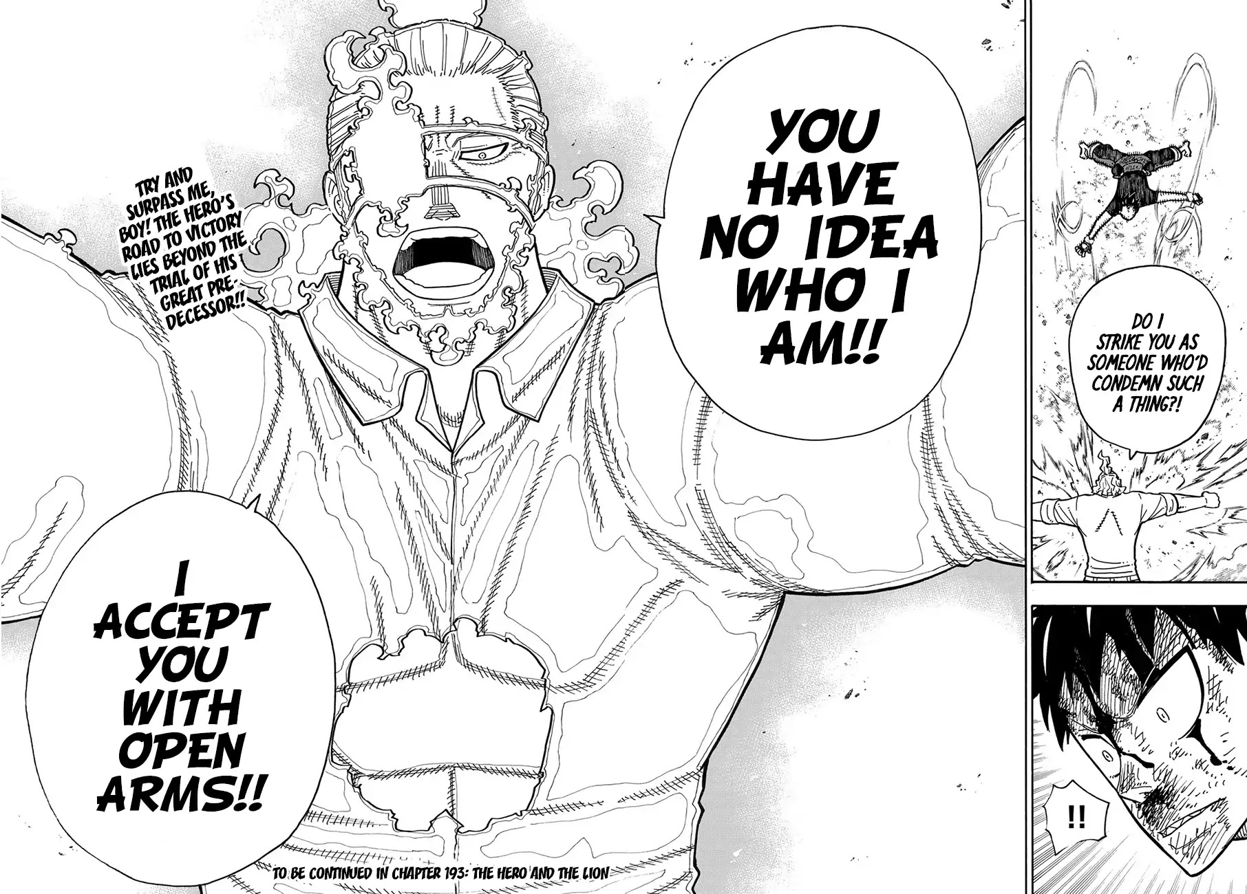 Enen no Shouboutai Chapter 192 page 19 - Chapter 192: Stick to Your Guns