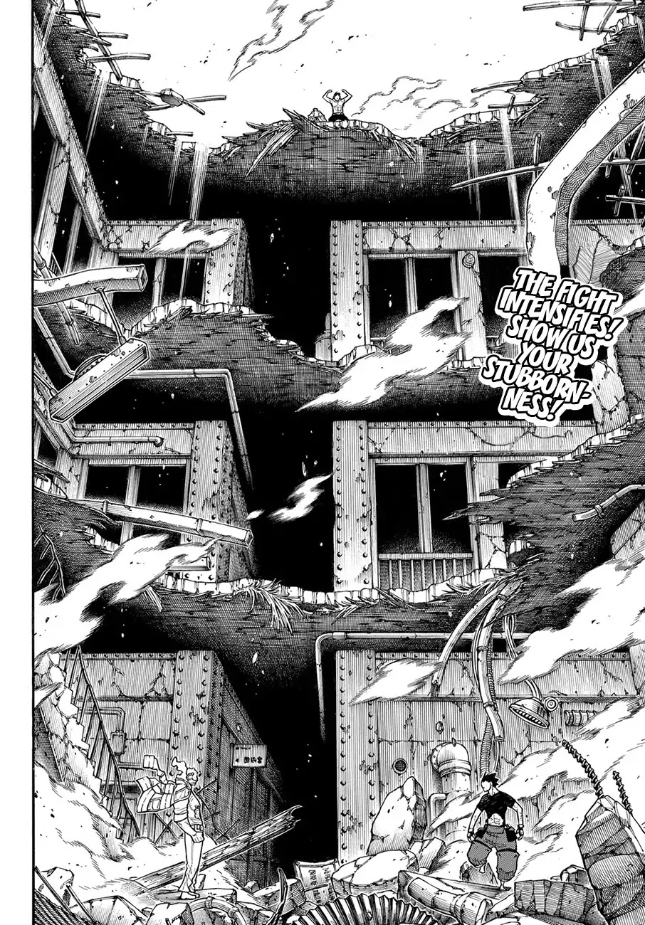 Enen no Shouboutai Chapter 192 page 3 - Chapter 192: Stick to Your Guns