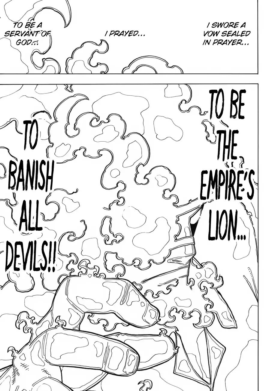 Enen no Shouboutai Chapter 193 page 16 - Chapter 193: The Hero and The Lion