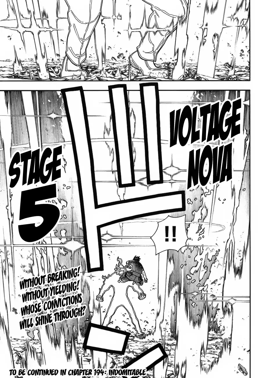 Enen no Shouboutai Chapter 193 page 20 - Chapter 193: The Hero and The Lion
