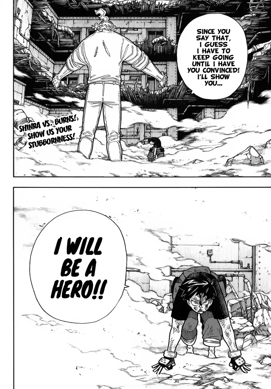 Enen no Shouboutai Chapter 193 page 3 - Chapter 193: The Hero and The Lion