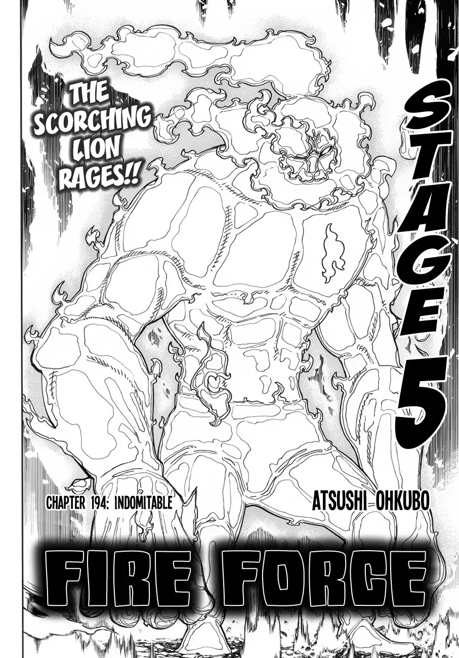Enen no Shouboutai Chapter 194 page 3 - Chapter 194: Indomitable