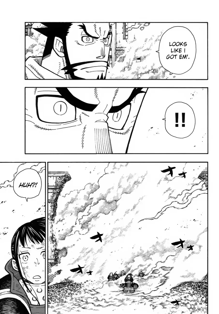 Enen no Shouboutai Chapter 195 page 10 - Chapter 195: Sudden Turnaround